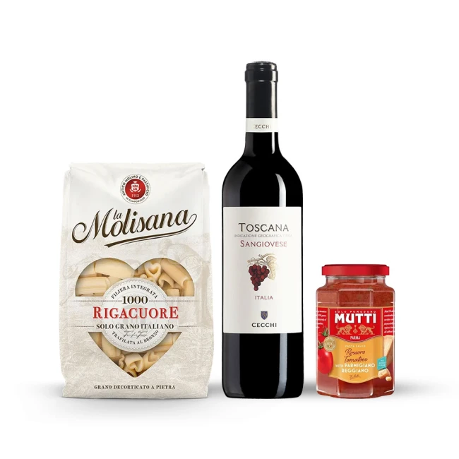 Pachet Pasta al Pomodoro e Parmigiano